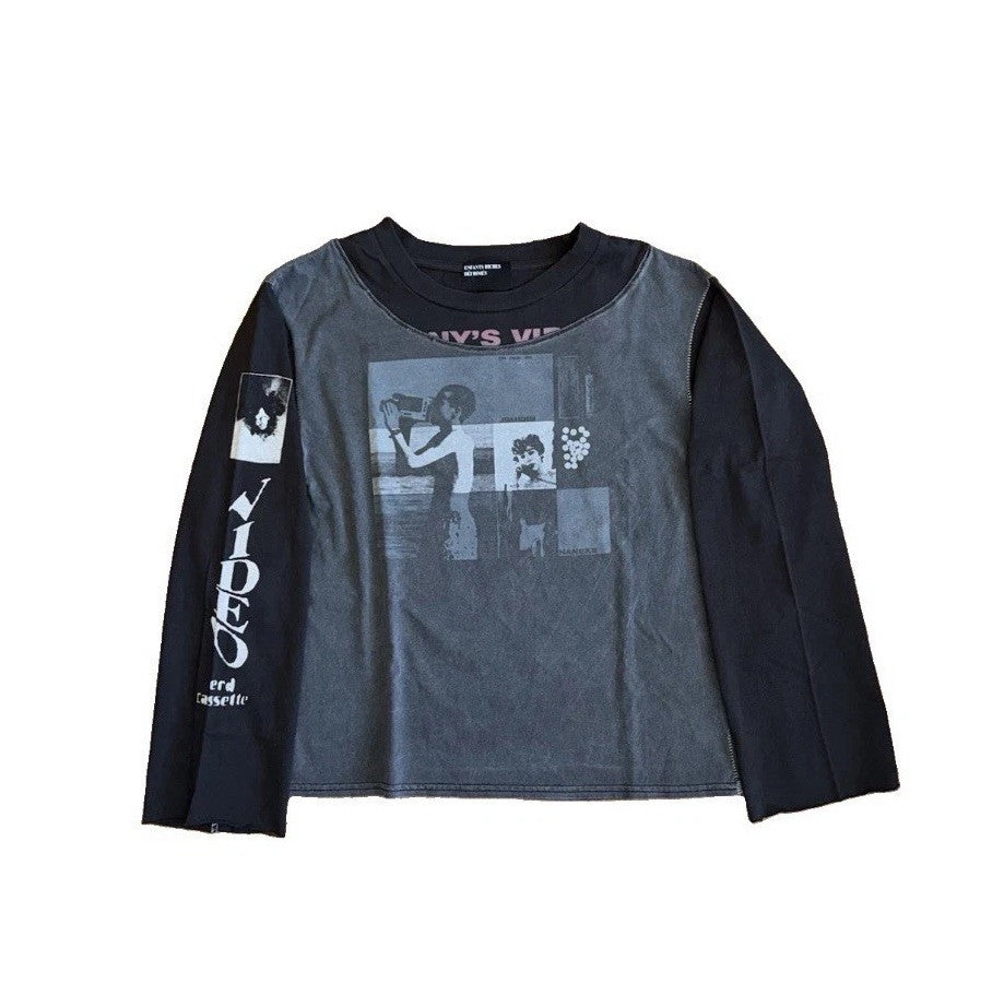 Enfants Riches Deprimes Benny’s Video Assemblage Long Sleeve T-Shirt, photo 1