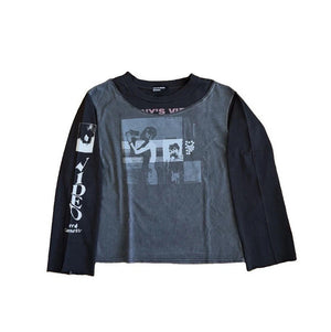 Enfants Riches Deprimes Benny’s Video Assemblage Long Sleeve T-Shirt, photo 1