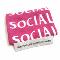 Anti Social Club Pink Hand Towel, photo 5