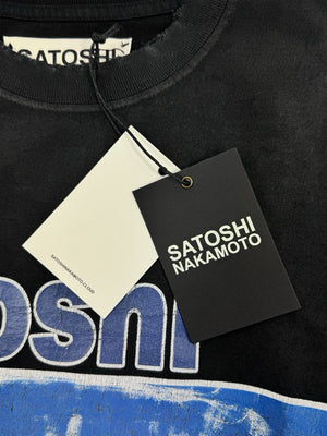 Satoshi Nakamoto Don’t Forget To Smile Oversized T-Shirt（写真5）