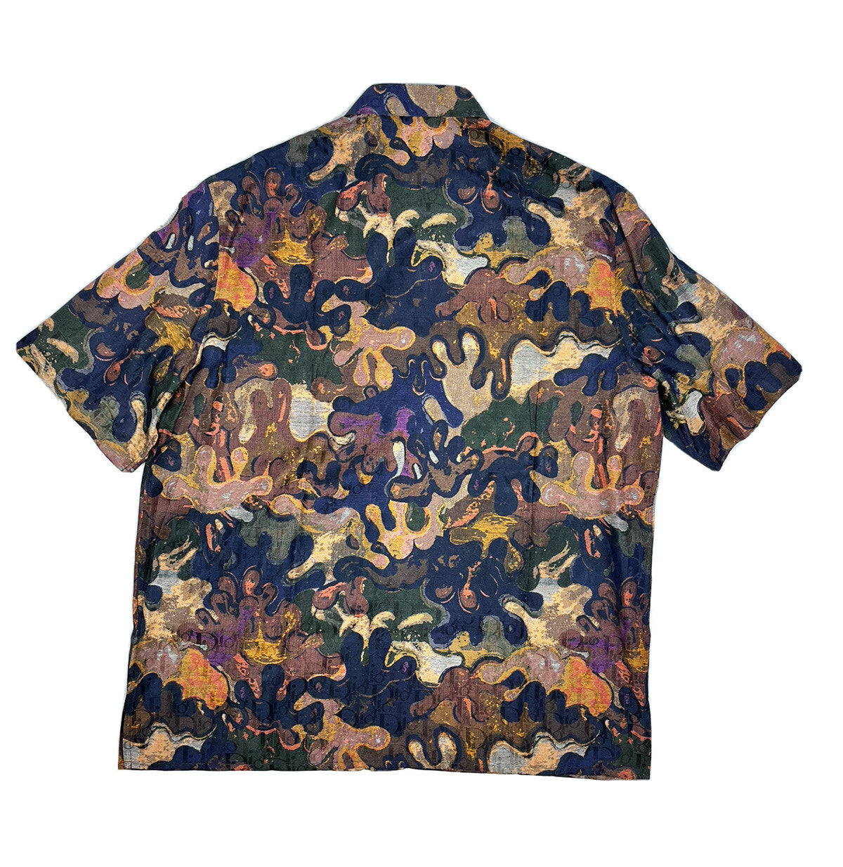 Dior x Peter Doig Silk/cotton Monogram Print Shirt, photo 2