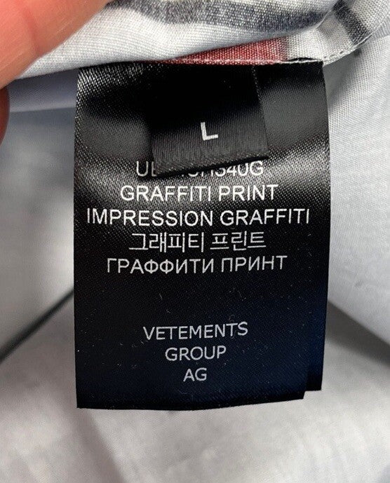 Vetements Graffiti Print Shirt, photo 11