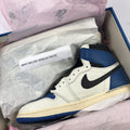 Air Jordan 1 Retro High OG SP Fragment x Travis Scott Trainers، الصورة 8