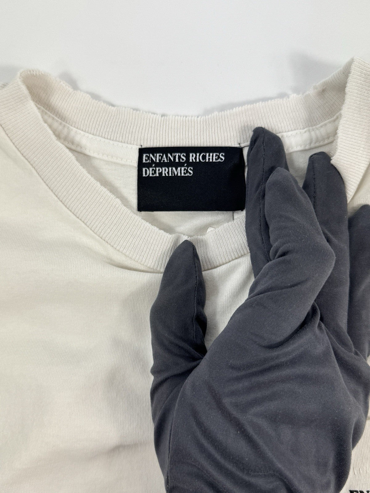 Enfants Riches Deprimes Logo Print Distressed T-Shirt, photo 6