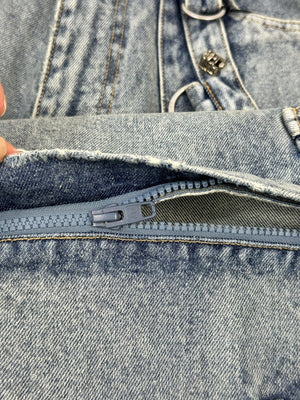 Balenciaga 2 in 1 Raver Japan Denim Jeans / Shorts, photo 19