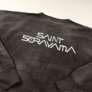 Saint Michael x Hajime Sorayama Faded Black Sweatshirt, photo 4