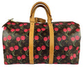 Louis Vuitton x Takashi Murakami Cherry Monogram 45 Keepall Duffle 2005 Cerises، الصورة 1