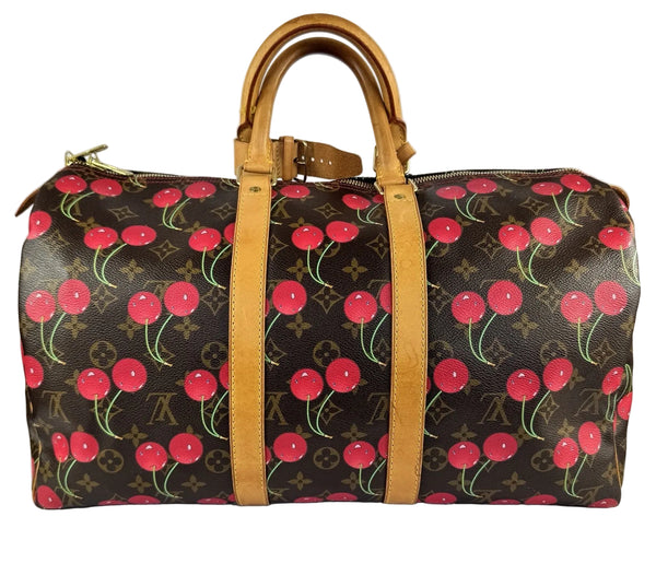 Louis Vuitton x Takashi Murakami Cherry Monogram 45 Keepall Duffle 2005 Cerises, photo 2