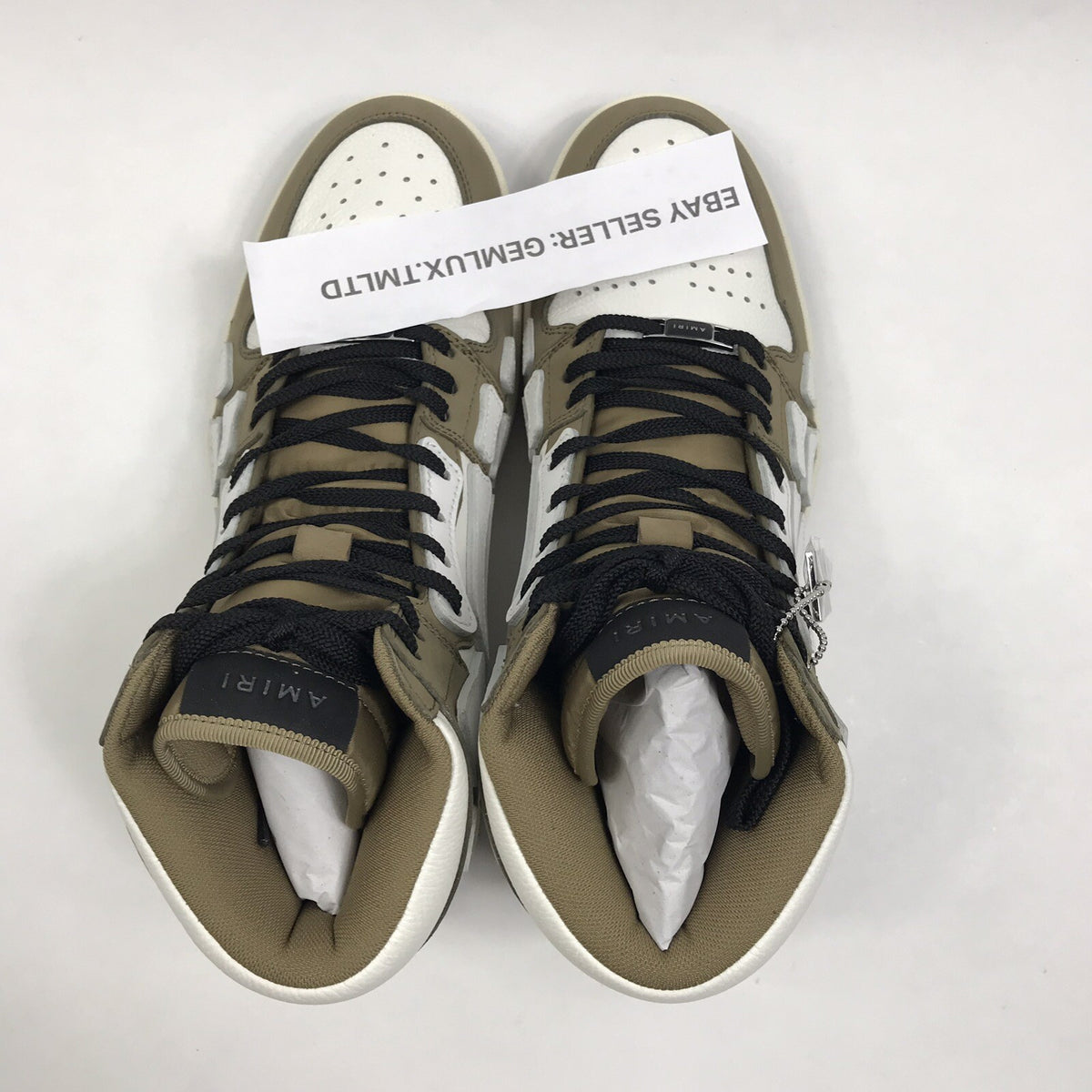 Amiri Skeleton High-top Leather Trainers, photo 5