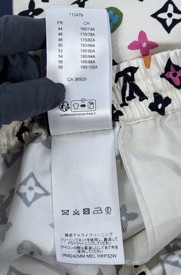 Louis Vuitton x Tyler The Creator Monogram Silk Shorts, photo 9
