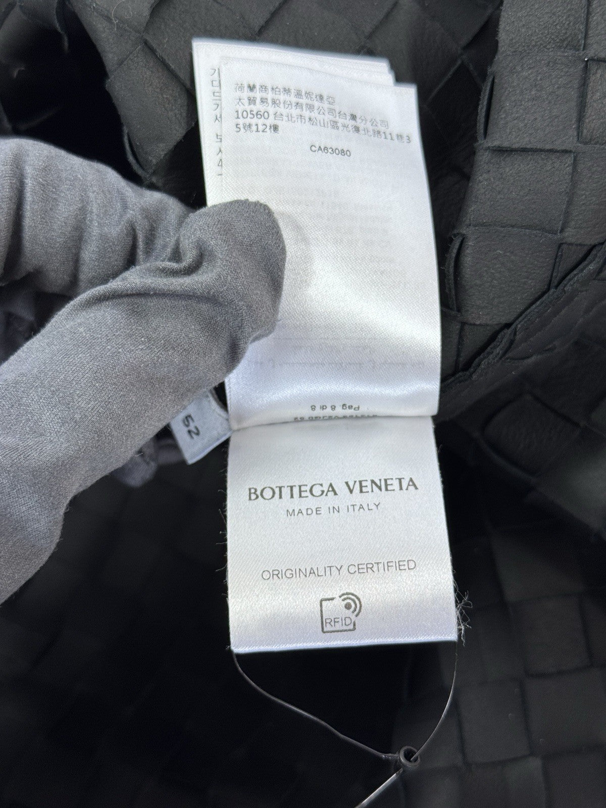 Bottega Veneta Intrecciato Lambskin Shirt, photo 9