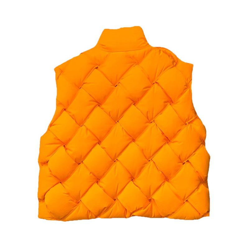 Bottega Veneta Tangerine Intrecciato Tech Nylon Vest, photo 2