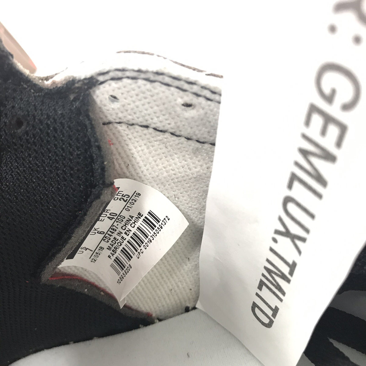 Nike Air Jordan 1 x Travis Scott Sail/mocha High-top Trainers, photo 8