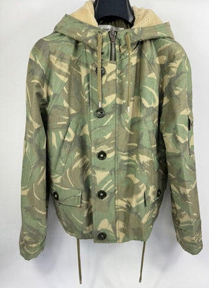 Saint Laurent Shearling Lined Camo Parka, photo 2