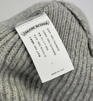 Chrome Hearts Cashmere Beanie With Silver Detail، الصورة 5