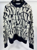 Lanvin Logo Print Crewneck Oversized Sweater, photo 2