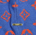 Louis Vuitton Monogram Electric Blue Gradient Crewneck Sweater، الصورة 6