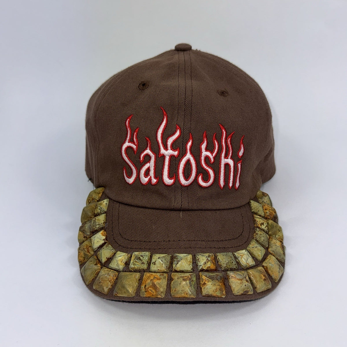 Satoshi Nakamoto Studded Flame Cap, photo 2