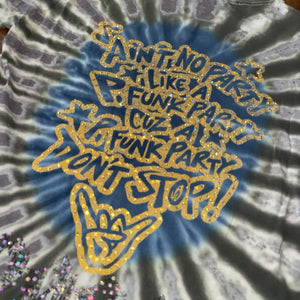 Bossi 1 of 1 George Clinton Rhinestone Double Layered T-Shirt، الصورة 7
