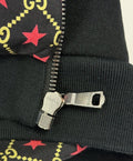 Gucci Band Patch Work Satin Stripe Zip Up Hoodie（写真9）