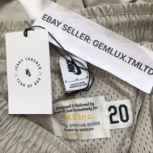 Nike Fear of God NRG Slim-fit Logo Appliqued Nylon Sweatpants، الصورة 3
