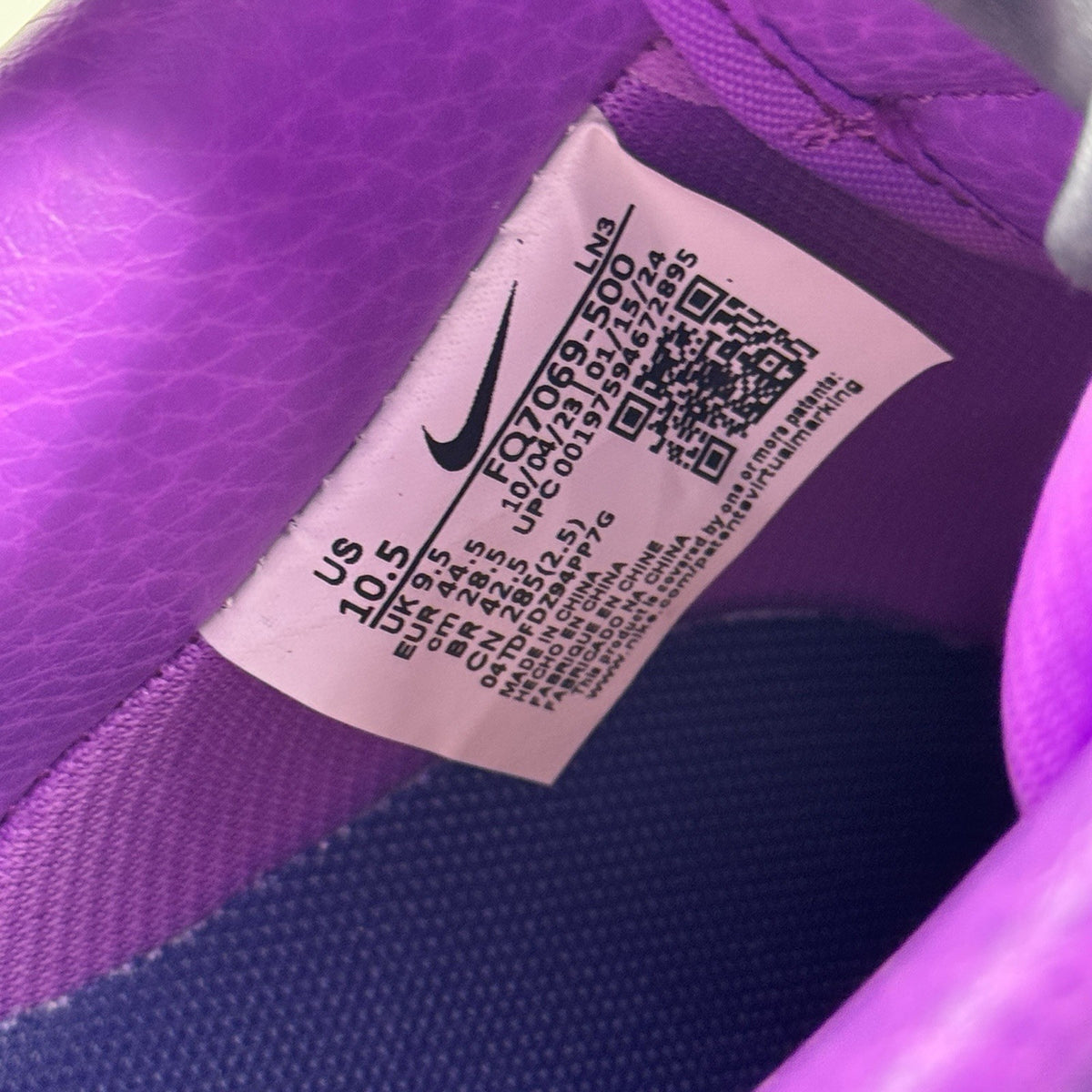 Nike x CPFM Air Force 1 Low SP Fuchsia Dream Sneakers, photo 9