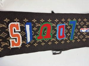Louis Vuitton by Virgil Abloh x NBA Letter Large Scarf 2020/2021, photo 8