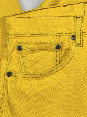 Chrome Hearts Yellow F&amp;F Cross Patch Silver Studs Vintage Jeans（写真12）