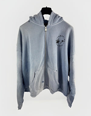 Enfants Riches Deprimes Tabac Rat Distressed Zip Hoodie（写真2）