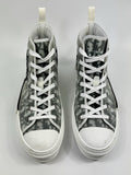 Dior Oblique Print High Top Sneakers، الصورة 2