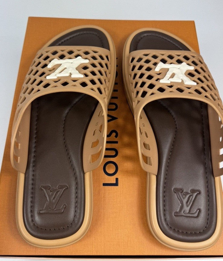 Louis Vuitton x Tyler The Creator LV Waffle Slip Ons, photo 4
