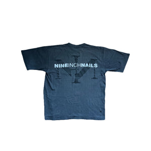 Nine Inch Nails NIN Box Logo Vintage T-Shirt（写真2）