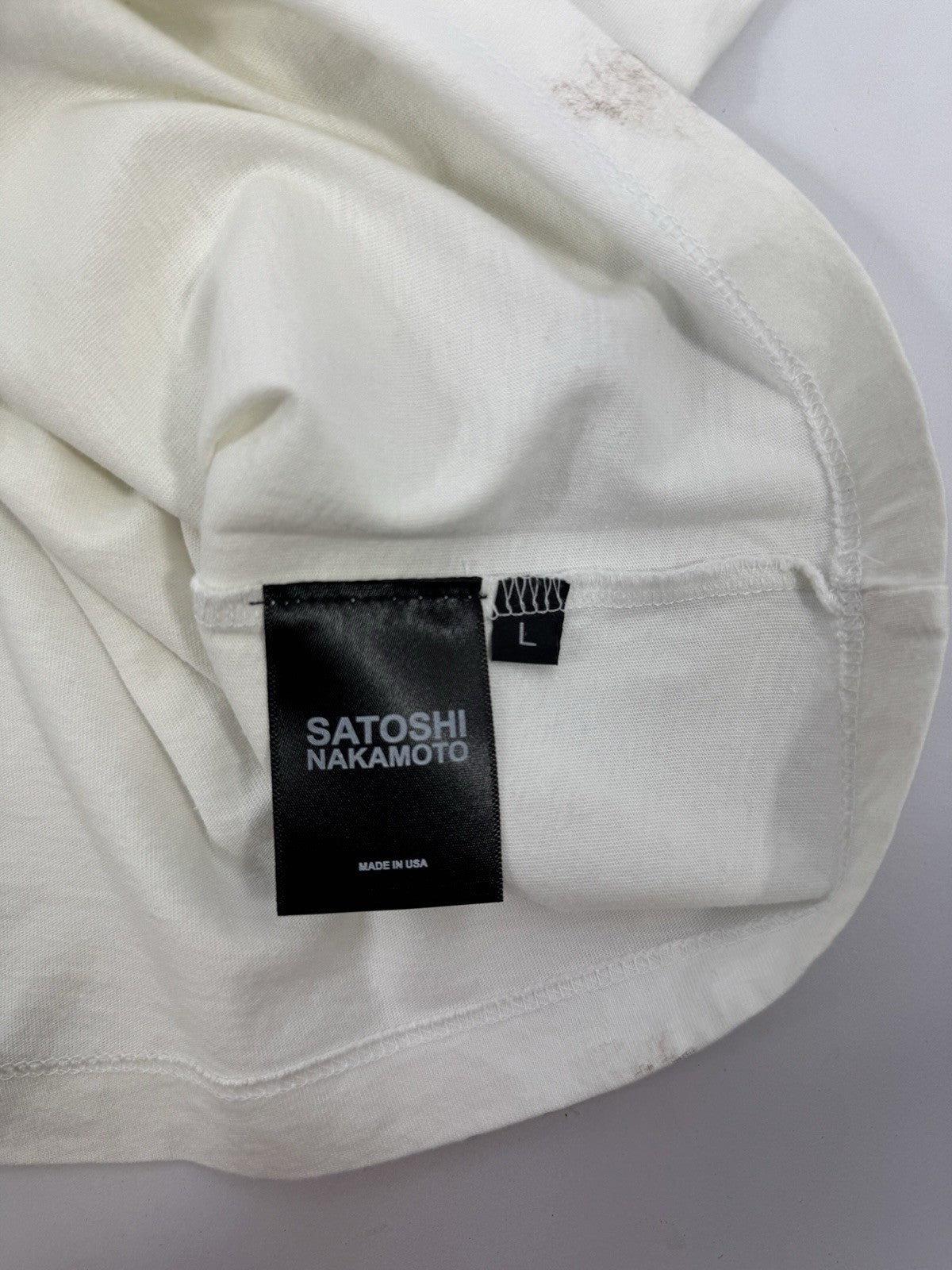 Satoshi Nakamoto Minute Man Press T-Shirt, photo 6