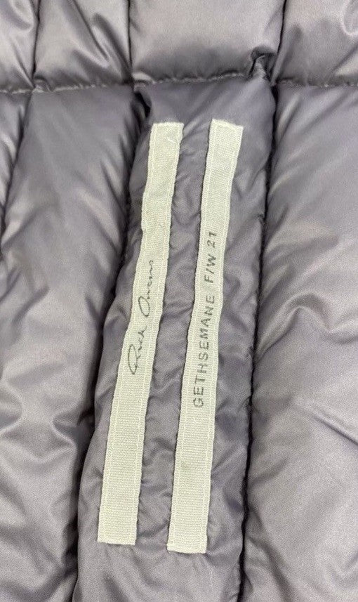 Rick Owens Padded Cargo Eggplant Vest, photo 10