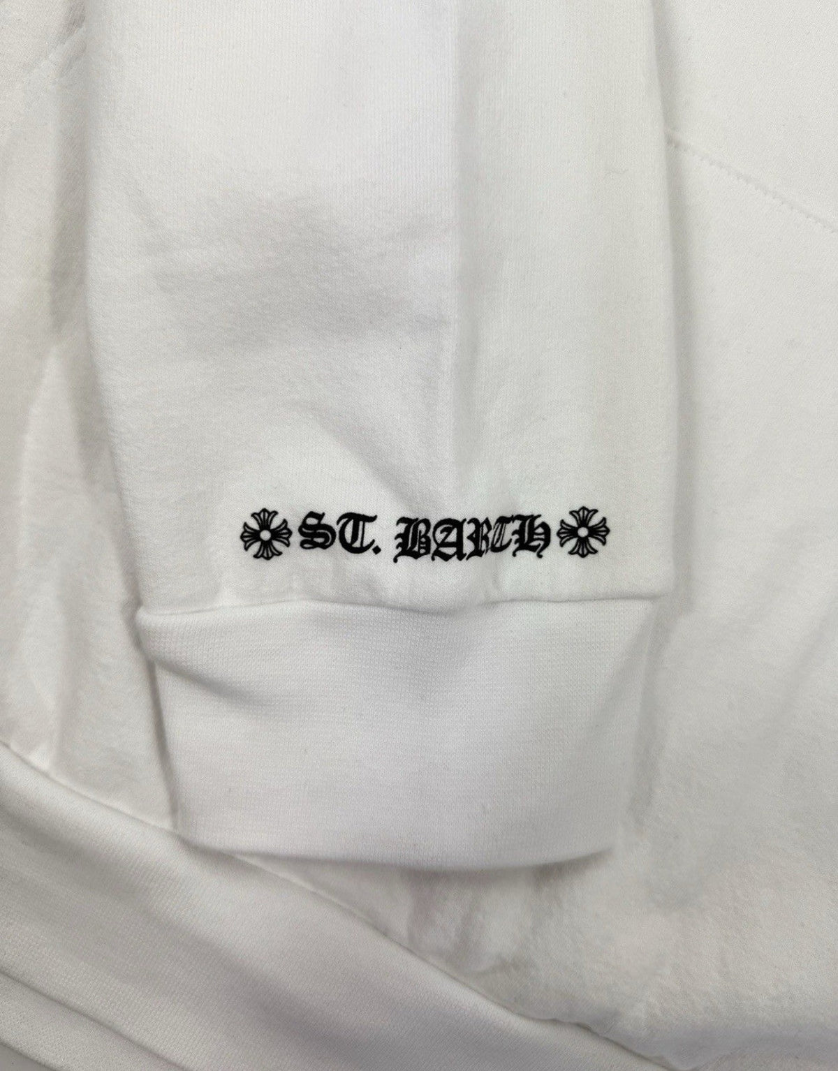 Chrome Hearts St. Barth Exclusive Horseshoe Cross Print Hoodie, photo 8