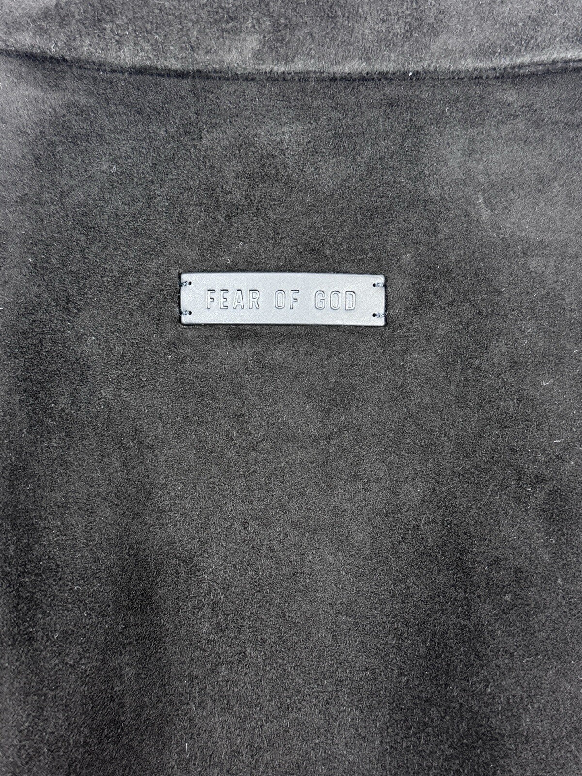 Fear of God Suede Zip Up Jacket, photo 5