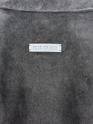 Fear of God Suede Zip Up Jacket, photo 5