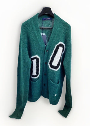 Louis Vuitton x Virgil Abloh Graphic Print Mohair Long Sleeve Cardigan، الصورة 1