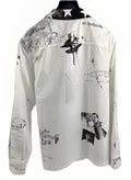 Enfants Riches Deprimes White Abstract Graphic Print Shirt، الصورة 2