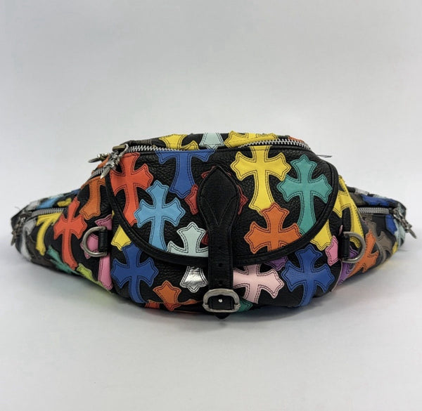 Chrome Hearts Flooded Multicolour Cross Snat Medium Bag, photo 2