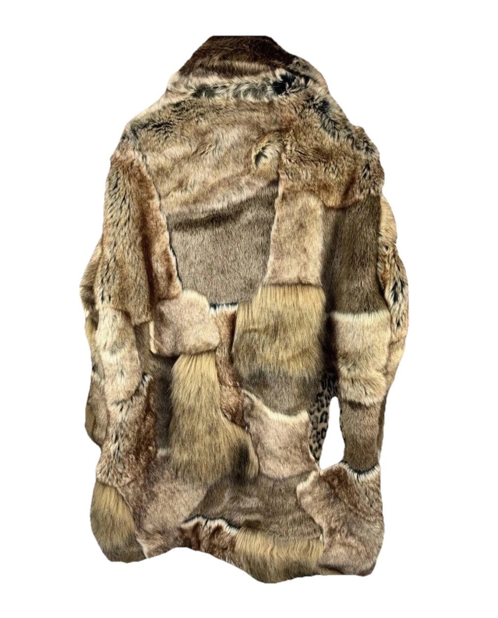 Supreme x Maison Margiela Patchwork Faux Fur Coat, photo 2