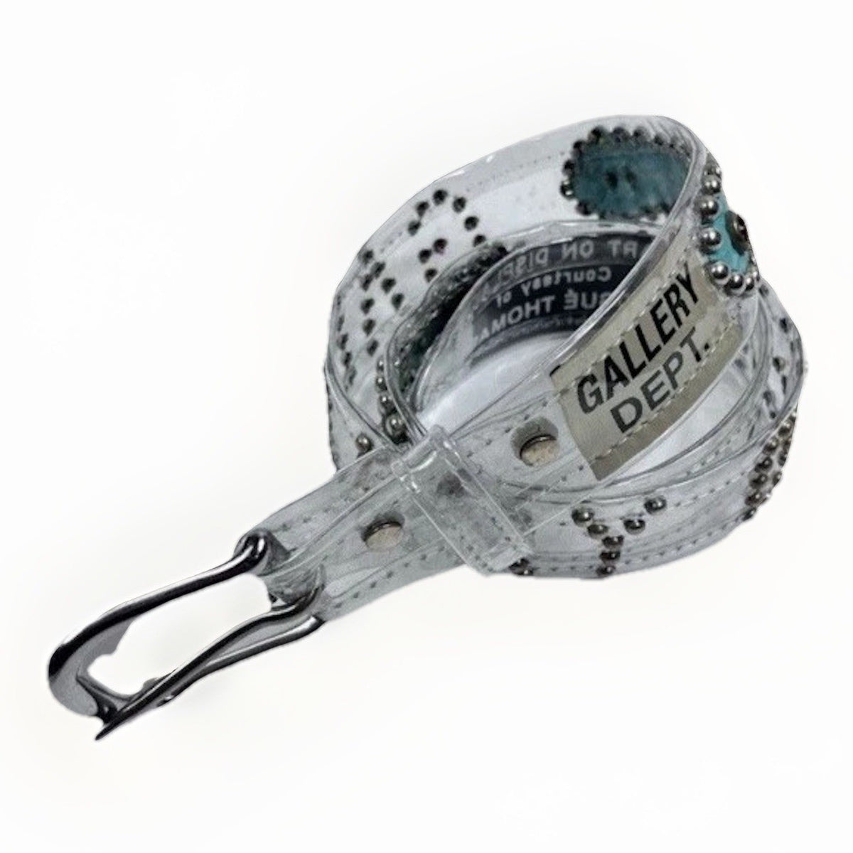 Gallery Dept Transparent Japanese Style Studded Belt, photo 1