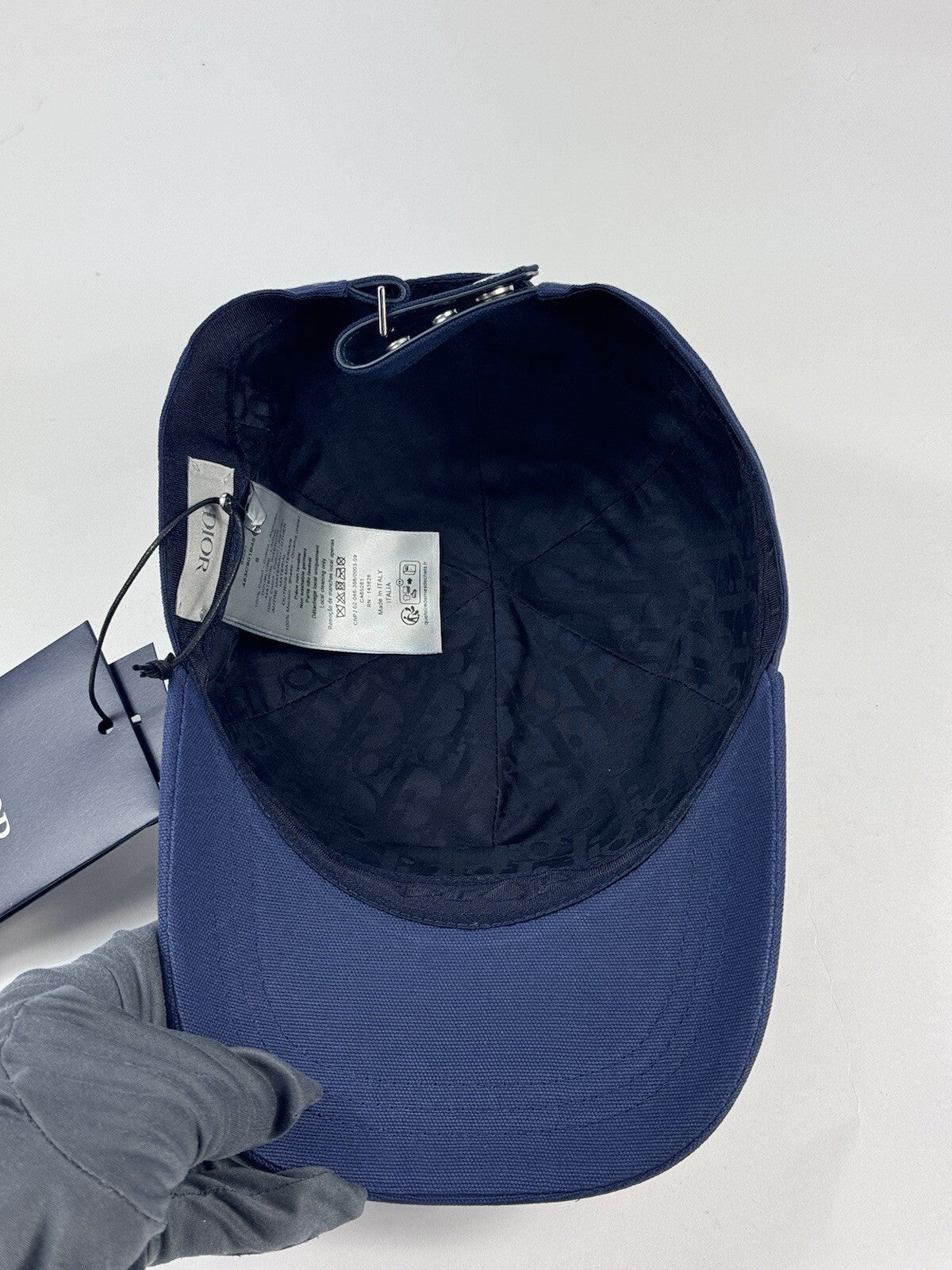 Dior Logo Adjustable Cap, photo 8