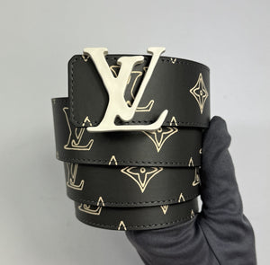 Louis Vuitton MP265V LV Shape 40mm Raffia Reversible Belt（写真2）