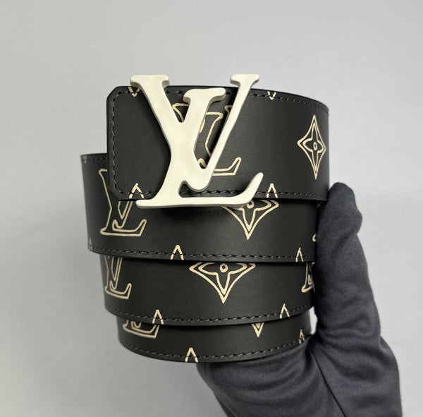 Louis Vuitton MP265V LV Shape 40mm Raffia Reversible Belt, photo 2