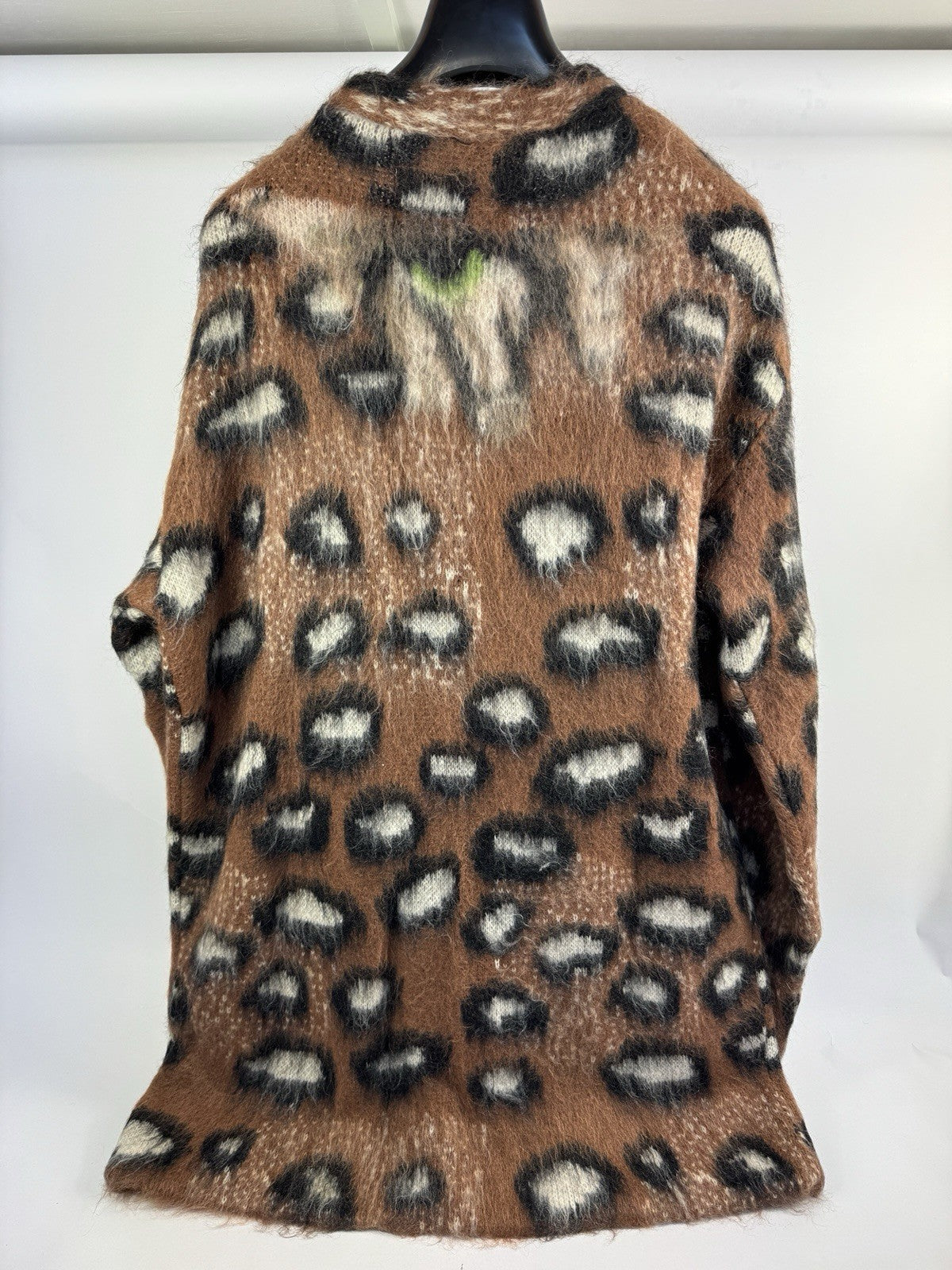 Off-White Leopard Print Oversized Cardigan, photo 4