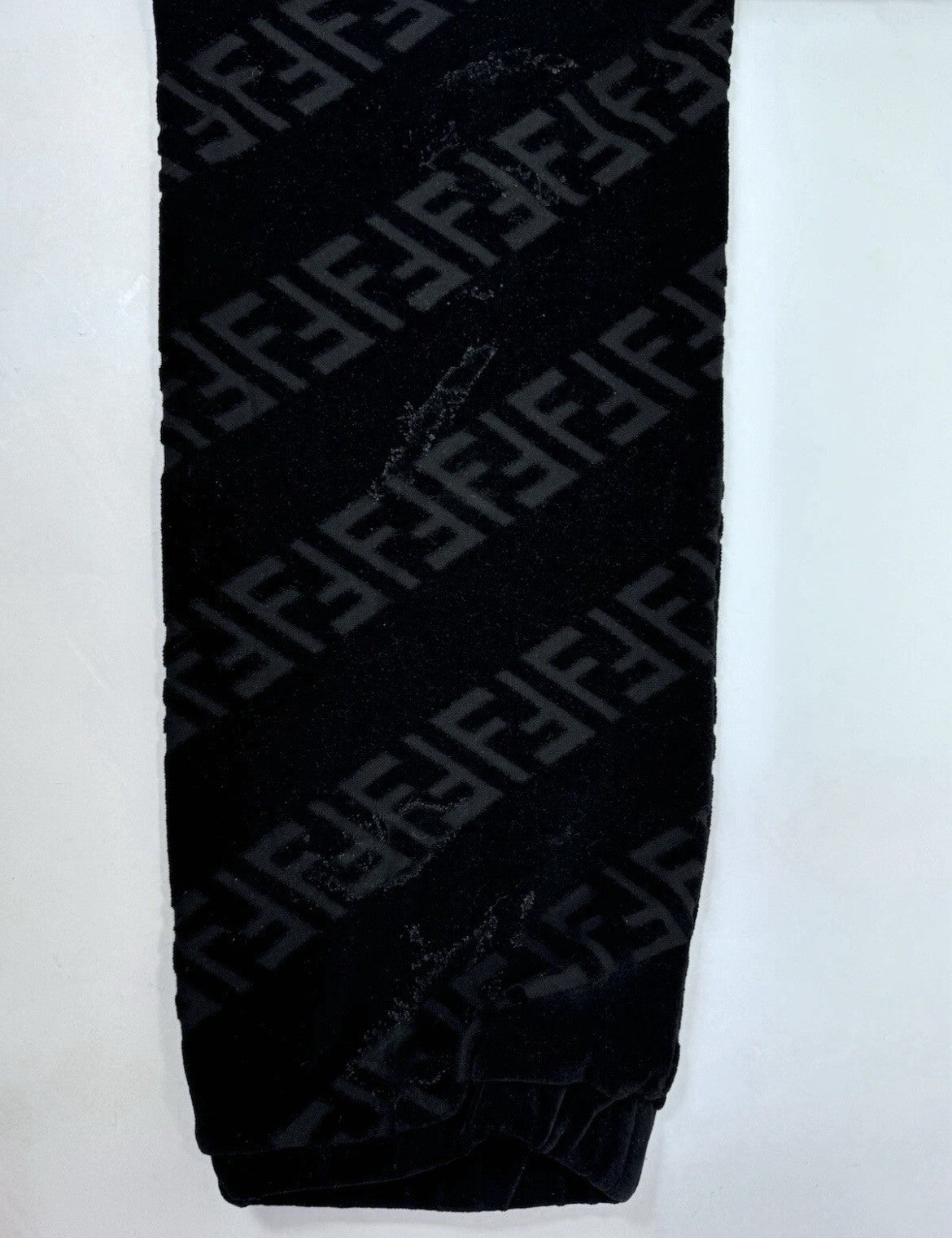 Fendi Logo Print Velvet Jumper & Joggers Set, photo 18
