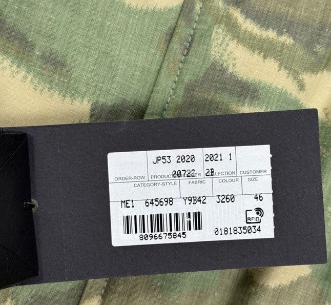 Saint Laurent Shearling Lined Camo Parka, photo 15