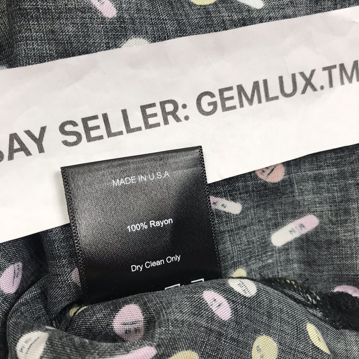 Rhude Multicolour Pill Print Rayon Shirt, photo 5