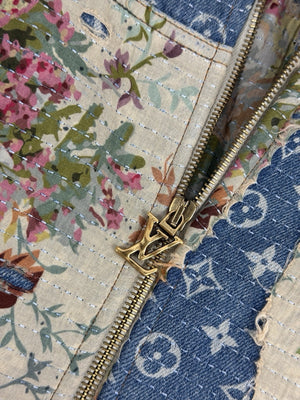 Louis Vuitton x Virgil Abloh Floral Monogram Padded Denim Jacket, photo 5